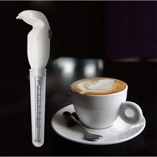 Electric Handheld Coffee Blender Drink Mixer Milkshake Blender With Bubble Maker Whisk Mixer For Coffee Cappuccino