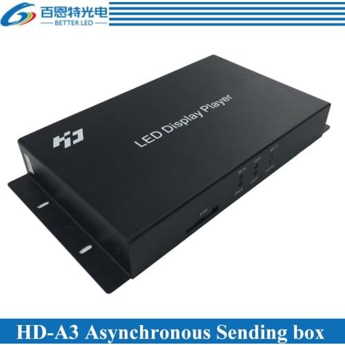 HD-A3 Huidu 1280*512 pixels Asynchronous Full Color LED display Video Controller
