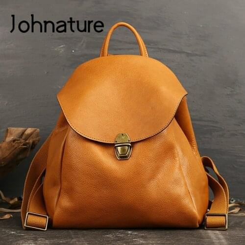 Женские дизайнерские рюкзаки Johnature China At AliExpress