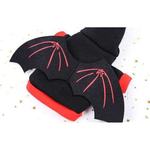 Cute Winter Dog Clothes Pet Accessories Bat wings Cosplay Dog Clothes for Puppy Chihuahua Pet Costume Halloween Party Supplies