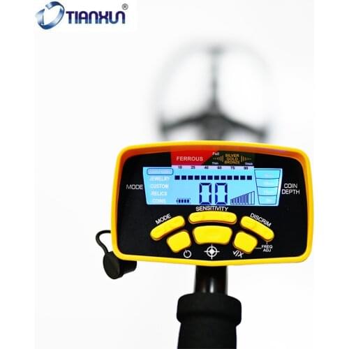 Professional Underground Metal Detector MD6450 Deep Search Gold Detector LCD Treasure Hunter Finder Scanner Searching Seeker