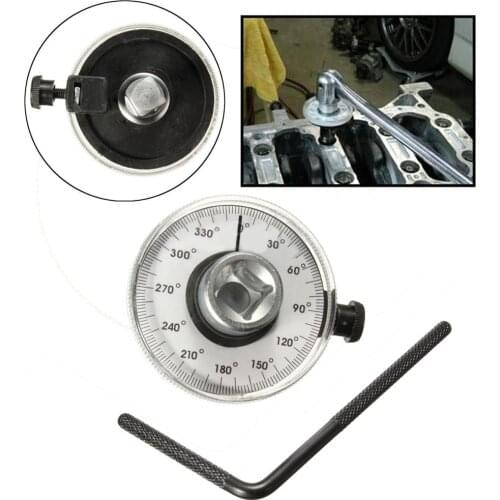 Professional Adjustable 1/2 inch Drive Torque Angle Gauge Car Auto Garage Tool Set Measure Hand Tool Wrench