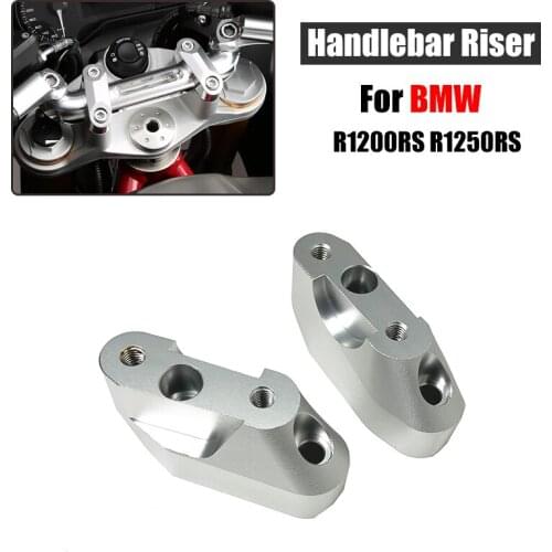 R1200RS R1250RS Handlebar Riser Bracket Kit For BMW R1200 RS R 1250RS R1250 RS 2015 2016 2017 2018 2019 2020 2021 Motorcycle