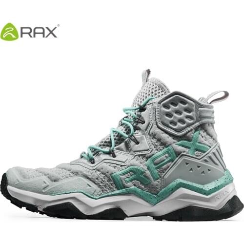 Rax Men Skidproof Hiking Boots Breathable Sports Shoes Women Lightweight Comfortable Hiking Shoes Anti-Slip Mountain Boots D0863