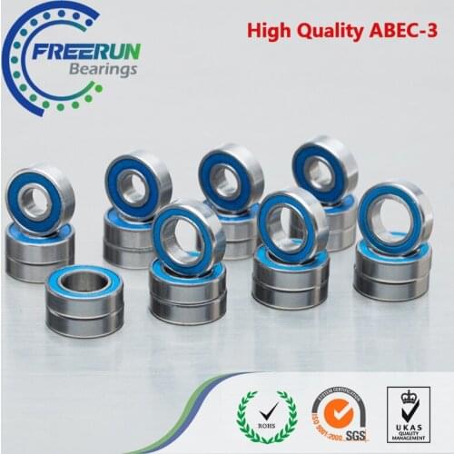 RC CAR & Truck Bearing for TRAXXAS CAR XO-1 1/7 SCALE SUPERCAR ABEC 3 Blue Rubber ball bearings