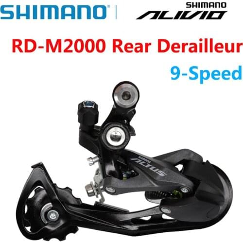 SHIMANO ALTUS RD M2000 RD-M200 Rear Derailleurs Mountain Bike SGS MTB Derailleurs 9-Speed 2x9 3x9 SPEED Bicycle Accessories