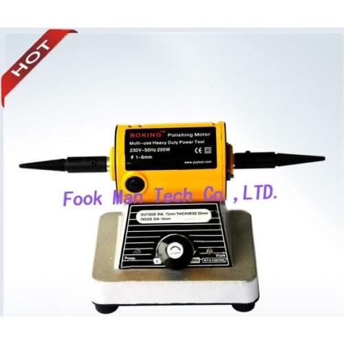 Adjustable speed grinding & polishing machine included two Buffing Wheel,Jewelry Making Supplies Polishing Motor