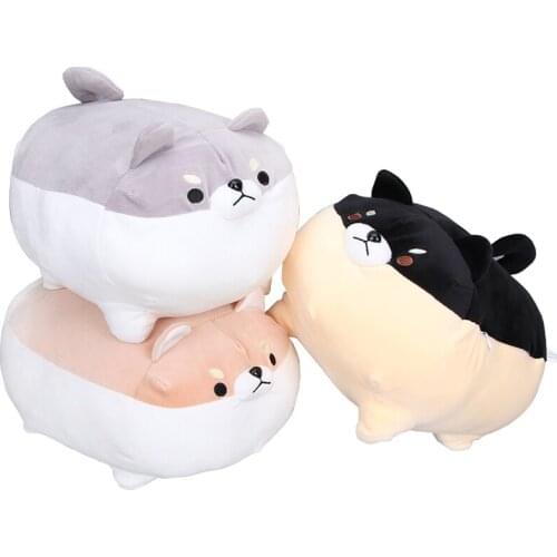 Shiba Inu Dog Plush Doll Toy Animal Corgi Chai Pillow Christmas for Kids Soft Stuffed Puppy Dog Plush Toy Christmas