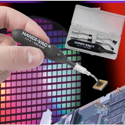 Vacuum Suction Pen Sucker Anti Static Electric HANDI-VAC Mobile Phone Screen 4 Needle 4 Suction Nozzle IC Chip Suction Nozzle