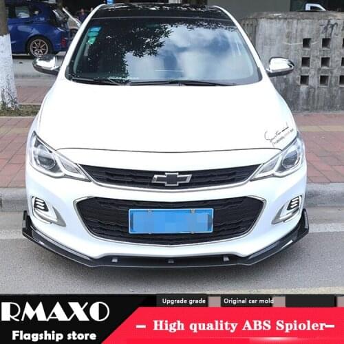 For Chevrolet CAVALIER Body kit spoiler 2017-2018 For CAVALIER ABS Rear lip rear spoiler front Bumper Diffuser Bumpers Protector