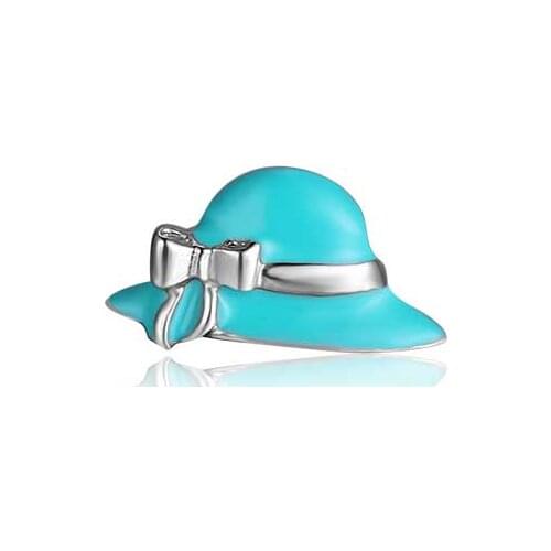 10pcs Aqua Sun Hat Custom Floating Charms for Glass Locket Watch Necklace Bracelet