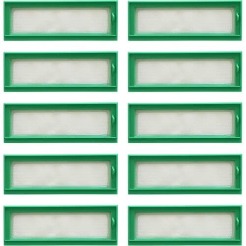 10Pcs Replacement Dust Filters Hepa Filters for Vorwerk Kobold VR200 Vacuum Cleaner Accessories