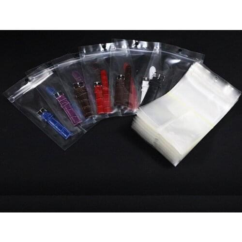 1000pcs/lot Watch Belt Packing Bag Thickened Waterproof Packing Bag Transparent Composite Bag Watch Belt Packing
