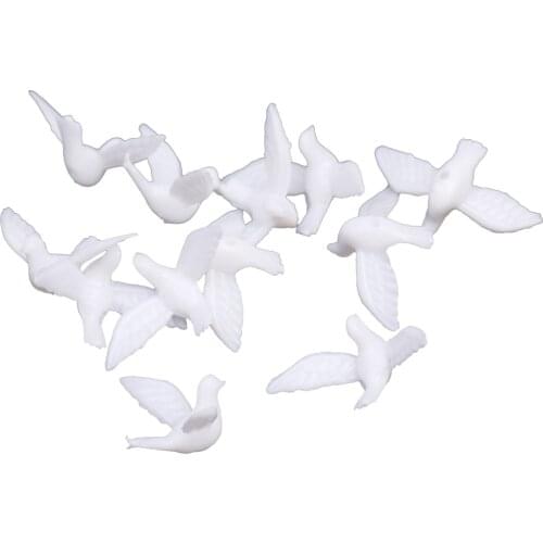 12pcs White Dove Confetti Decoration for Wedding Birthday Party
