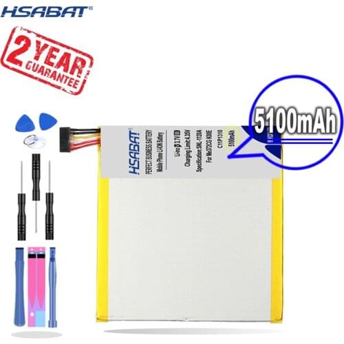 New Arrival [ HSABAT ] 5100mAh C11P1310 Replacement Battery for ASUS FonePad 7 ME372 ME372CG K00E Tablet PC