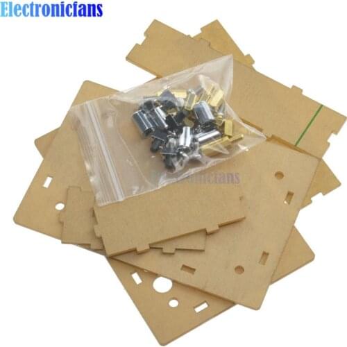 Acrylic Case cover for TDA7492P Bluetooth 4.0 Audio Receiver Case Shell Acrylic DIY Amplifier Board Module for TDA7492P