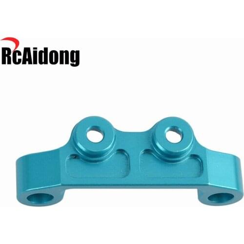 TT-02 Aluminum Accessories Upper Suspension Arm Mount for Tamiya TT02 RC Drift Car Upgrades Parts - Blue