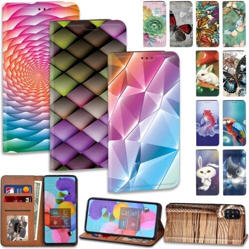 Phone Case for Samsung Galaxy A51/A71/A70/A70S/A41/A50/A50S Card Slot Wallet with Magnet Phone Case