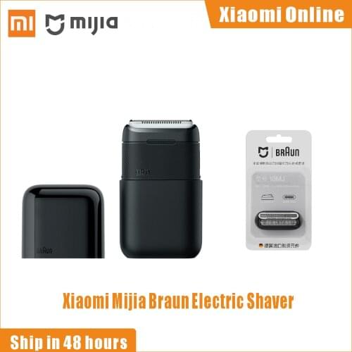 Xiaomi Mijia Braun Electric Shaver 5603 Portable Mini Flex Razor 2 Head Shaving Waterproof Washable Beard Trimmer trimer Cutter
