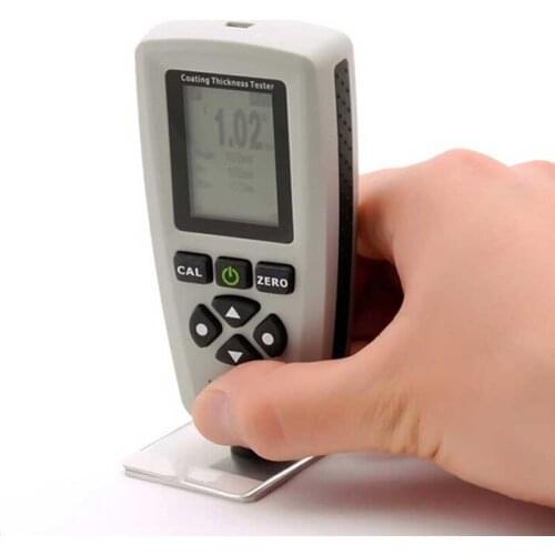 Hot Sale High Accuracy Portable Digital Coating Thickness Gauge EC770S 0-2000um/1um Handheld Film Width FE/NFE Probe Tester