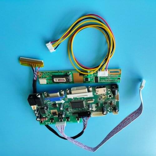 Kit for QD15XL06 Rev.01 QD15XL06 Rev.02 Controller Board 30pin M.NT68676 Display panel 15" 1024x768 HDMI+DVI+VGA LCD Audio
