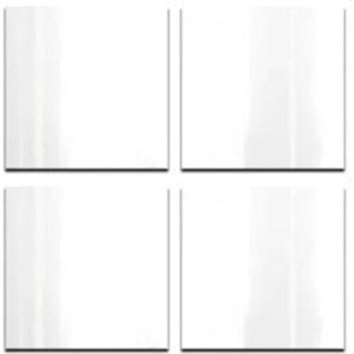 4pcs 15x15cm Mirror Tile Wall Sticker Square Self Adhesive Room Art Pracitical Decor 87HB