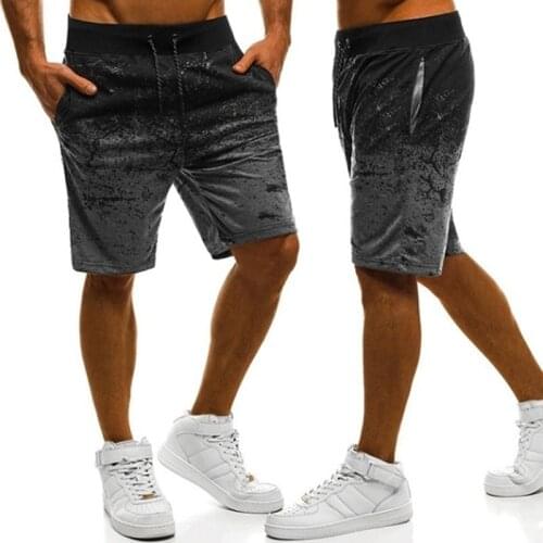 Men Beach Shorts Fashion Printed 2021 Summer Drawstring Hip Hop Slim Oversize Shorts