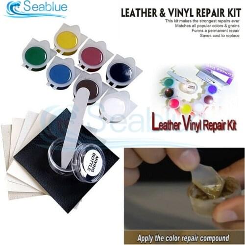 Leather Repair Cream Vinyl Repair Kit Auto Car Seat Sofa Coats Holes Scratch Cracks Rips Liquid Leather Repair Tool Restoration