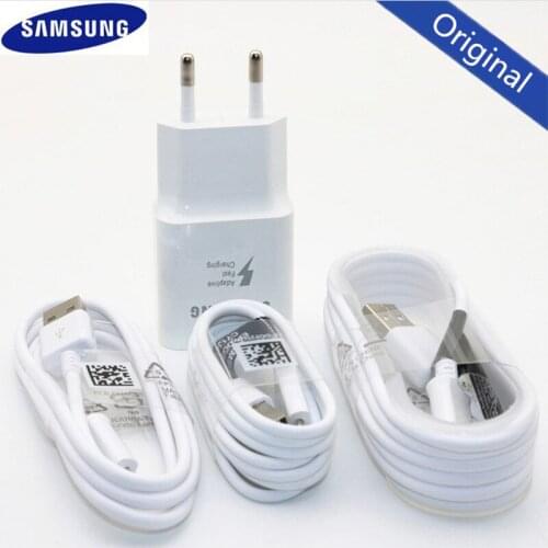 Original Samsung Fast Charger QC 3.0 EU quick charge Power adapter USB For Galaxy a9 a8 a6 a5 Note 4 5 J3 J4 J5 J7 S6 S7 S4 EDGE