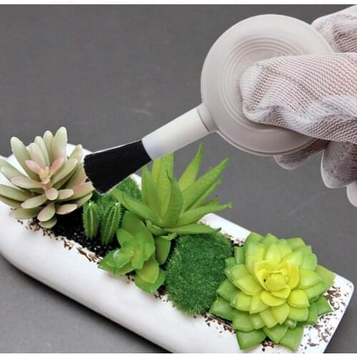 Dust Blower Multi-uses Strong Cleaning Plastic Handheld Garden Beads Air Duster Brush for Succulent