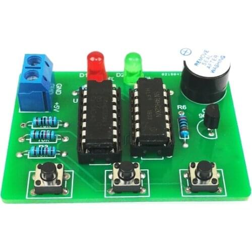 Three-Person Voting Machine Production Kit Electronic Components DIY Experiment Welding Exercise Pieces