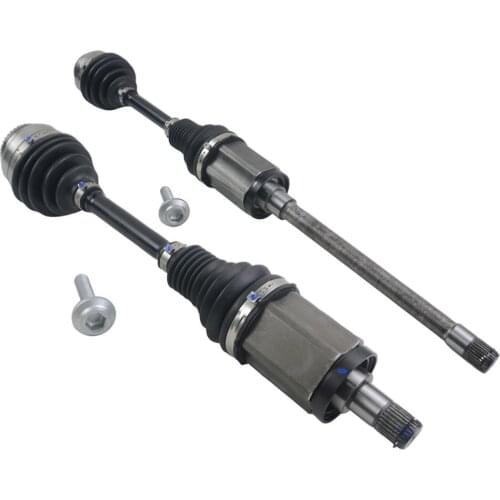 AP03 2pcs Front Left+Right Axle Shaft Fits For BMW 5 Gran Turismo F07 7 F01, F02, F03, F04 31607606027 31607606026