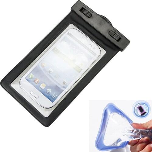 Universal Cover Waterproof Phone Case Pouch Dry Bag Protect From Water Life Swim Waterproof Case with Lanyard