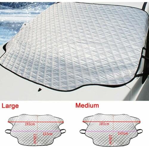 1pc Car Windshield Snow Cover protector brand new car Winter Ice Frost Guard Sun Shade Windshield Protector Cover