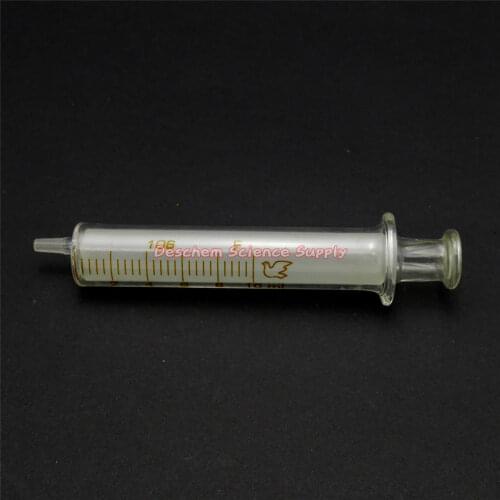 10ml,Glass Syringe,Lab Injector,Use For Laboratory