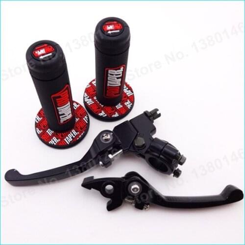 Aluminum Folding Foldable Brake Clutch Levers & Handle Hand Grips For SSR Chinese Motorcycle Thumpstar Pit Dirt Bike