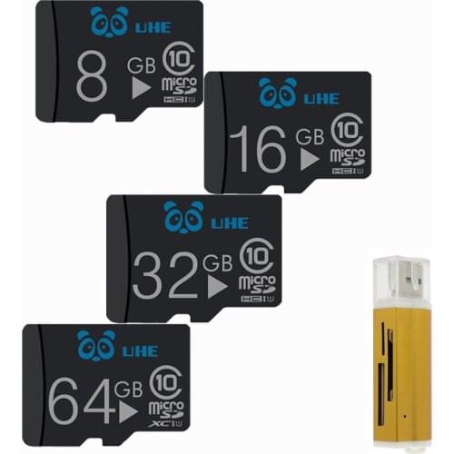 Micro SD 32GB memory card 64G class10 flash microsd carte 16GB 8GB 4GB tf cards with card reader mini gifts