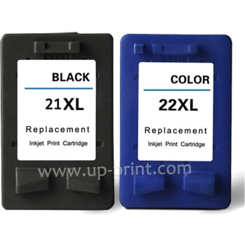 UP 2 compatible ink cartridge for HP21 21XL 22 22XL for HP Deskjet 3915 D1530 D1320 F2100 F2280 F4100 F4180