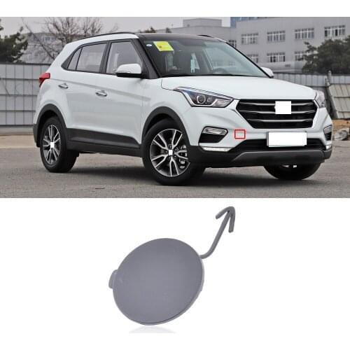 CAPQX For Hyundai Creta IX25 2017 Front bumper Rear trailer cover Towing Hook Cover Cap