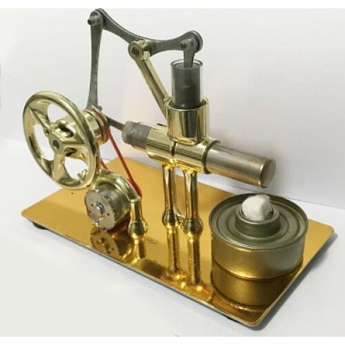 Stirling Engine Motor Model Heat Toy Steam Engines Diy Toy Gift For Kids Craft Ornament Discovery Alternator Cryogenic Generator