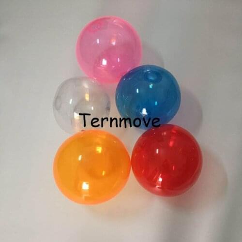 Inflatable clear water Beach Toys advertising transparent pvc hanging decoration beach balloon Color Gallery for promotion