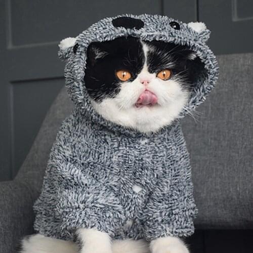 New Cat Hoodies Cat Sweater Cat Clothes