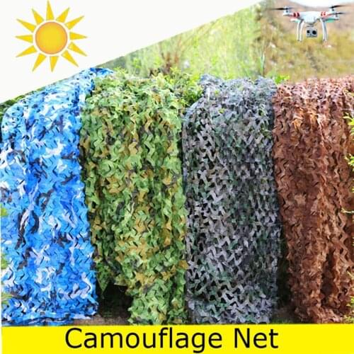 Hunting Military Camouflage Nets Woodland Army training Camo netting Car Covers Tent Shade Camping Sun Shelter