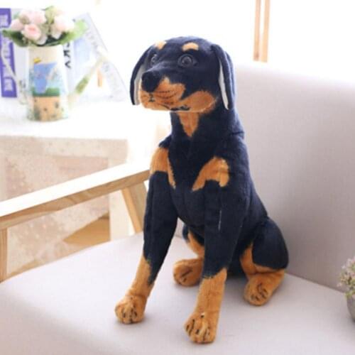 Plush Dog Toy Cute Plush Doll Realistic Exquisite Cute Plush Dog Toys Finely-filled Swingable Soft Body Special Gifts