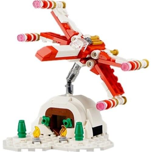 MOC New Dream Flight Editon Space Series Poe Dameron X Wing Bricks Aircraft Fighter Building Blocks Childrens Educational Toys