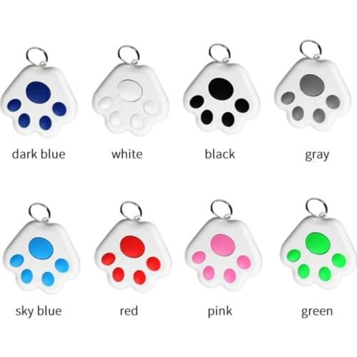Pet Smart GPS Tracker Mini Anti-Lost Waterproof Bluetooth Locator Tracer For Pet Dog Cat Kids Car Wallet Key Collar Accessories
