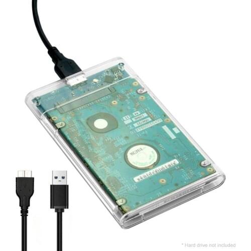 Universal HDD SSD Case 2.5 Inch 6TB USB 3.0 6Gbps SATA Mobile Hard Disk Case Adapter Enclosure for PC Laptop