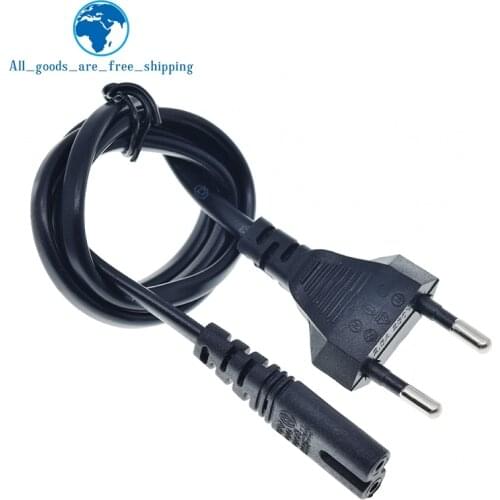 Universal 0.5m EU Standard to Figure 8 C7 2-Pin Plug AC Power Cable Lead Cord New High Quality 250V