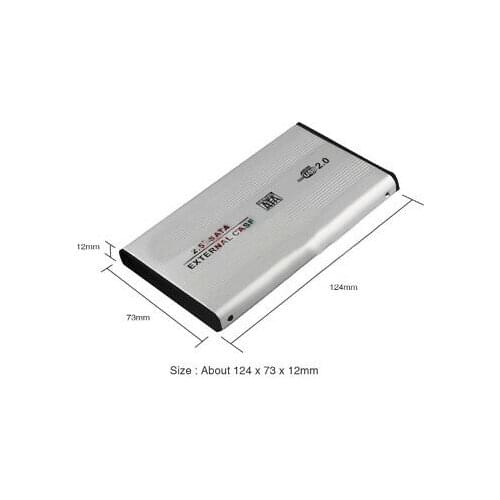 HARD DRIVE SATA to 2,5 "USB DISK CASE HD external DRIVE HDD portable DISK ek 99 S0228 sent from Italy