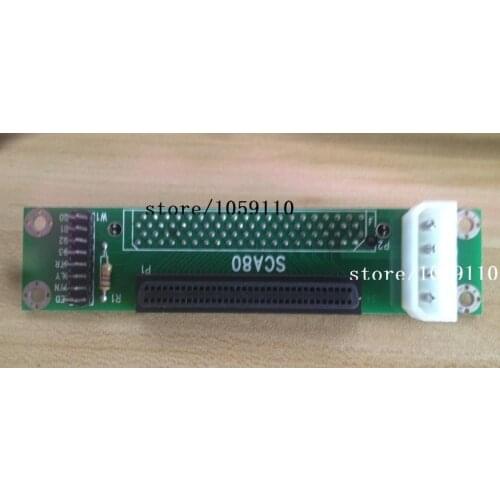 1PCS 68PIN 80 pin 68 pin 80PIN SCA80 SCSI